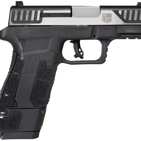 Diamondback DB0300P031 AM2 Sub-Compact Frame 9mm Luger 17+1, 3.50" Stainless Steel Barrel, Serrated Stainless Steel Slide, Black Polymer Frame w/Picatinny Rail & Polymer Grip