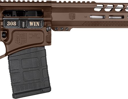 Diamondback DB1032C071 DB10  308 Win 18" 20+1 Midnight Bronze Adjustable Magpul CTR Stock Black Magpul MOE K2 Grip with Black Gold Lower 15" M-Lok
