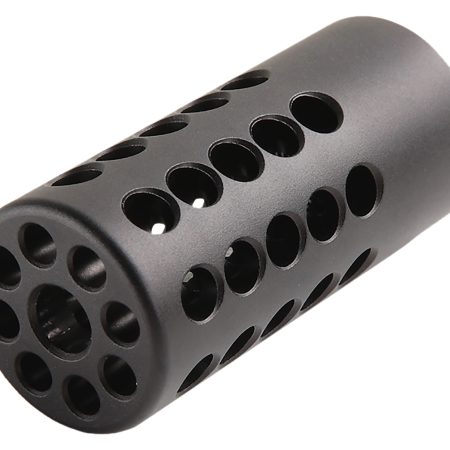 Tactical Solutions PLCMPMB Pac-Lite Compensator Black Matte Aluminum with 1/2"-28 tpi Threads for 22 LR Ruger Mark I, III, IV, II