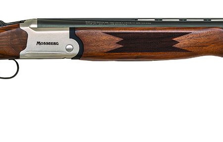 Mossberg 75471 Silver Reserve 12 Gauge with 28" Matte Blued Barrel, 3" Chamber, 2rd Capacity, Satin Silver Engraved Metal Finish & Satin Black Walnut Stock Right Hand (Full Size)