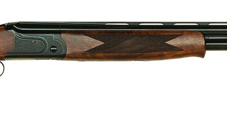 Mossberg 75473 Gold Reserve  Full Size 12 Gauge Break Open 3" 2rd 30" Blue Polished Over/Under Vent Rib Barrel, Black Polished Engraved Stainless Steel Receiver, Fixed Black Walnut Stock, Right Hand