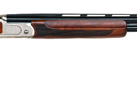 Mossberg 75474 Gold Reserve  12 Gauge 30" 2rd 3" Polished Silver with Scroll & Inlay Engraved Rec Satin Black Walnut Fixed Stock Right Hand Full Size Includes Ext. Sport Set Chokes (5)