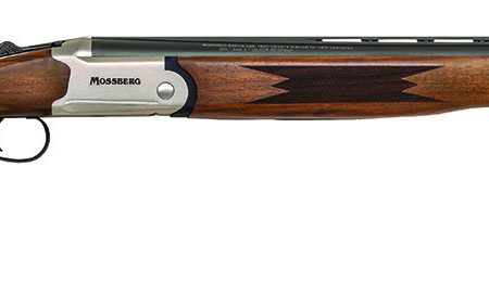 Mossberg 75479 Silver Reserve  Full Size 410 Bore Break Open 3" 2rd 26" Matte Blued Vent Rib Barrel, Satin Silver Engraved Stainless Steel Receiver, Fixed Black Walnut Stock, Right Hand