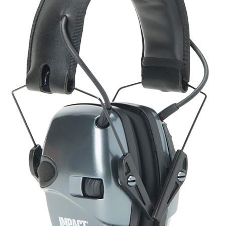 Howard Leight R02532 Impact Sport 22 dB Over the Head Gray/Black Youth/Adult Small