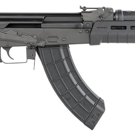 Century Arms RI4377N VSKA Tactical 7.62x39mm 30+1 16.50" Barrel w/Flash Hider, Black Hard Coat Anodized Aluminum Receiver, Black Magpul MOE AK Stock/Pistol Grip, Magpul MOE Handguard