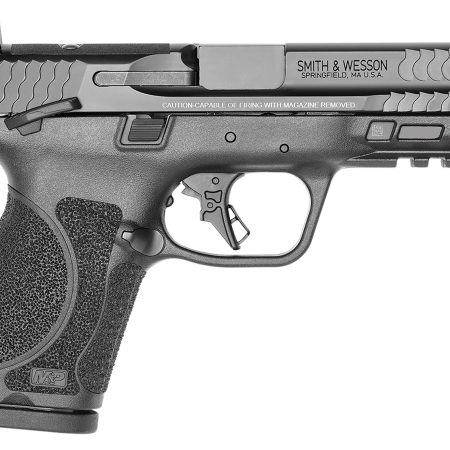 Smith & Wesson 13568 M&P M2.0  Compact 9mm Luger 15+1, 4" Black Armornite 4" Stainless Steel Barrel & Optic Ready/Serrated Slide, Matte Black Polymer Frame w/Picatinny Rail