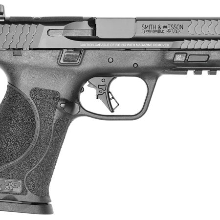 Smith & Wesson 13564 M&P M2.0  Full Size 9mm Luger 17+1, 4.25" Black Armornite Stainless Steel Barrel & Optic Ready/Serrated Slide, Matte Black Polymer Frame w/Picatinny Rail