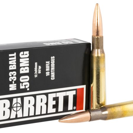 Barrett 14671 Rifle Match Grade 50BMG 661gr M33 Ball 10 Per Box/25 Case