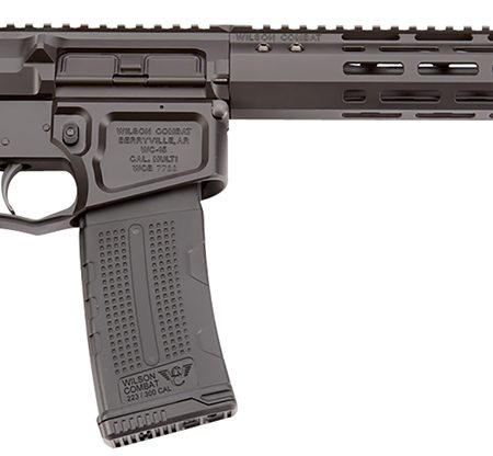 Wilson Combat TRRCRB556168F Recon Tactical 223 Rem/5.56 NATO 30+1 16" Black Fluted Threaded Barrel, Black Armor-Tuff Aluminum Receiver, M-LOK Handguard, Black Synthetic Wilson/Rogers Super Stoc Stock