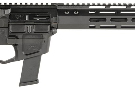 Wilson Combat TRAR9GB91610 AR9G Carbine 9mm Luger 17+1 16" Black Match Grade Threaded Barrel, Black Armor-Tuff Aluminum Receiver, M-LOK Handguard, Black Synthetic Rogers Super-Stoc w/Cam-Lock Stock