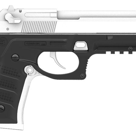Recover Tactical BC201 Grip & Rail System  Black Polymer Picatinny for Most Beretta 92 & M9 Models