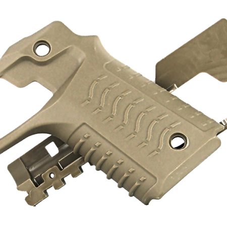 Recover Tactical CC3H-02 Grip & Rail System Tan Polymer Picatinny for Standard Frame 1911