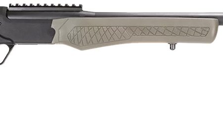 Rossi SSP20TKY Tuffy Turkey 20 Gauge 1rd 26" Alloy Steel Barrel & Receiver w/Matte Black Finish, Synthetic OD Green Fixed Thumbhole Stock w/Shell Holder, Ambidextrous (Youth)