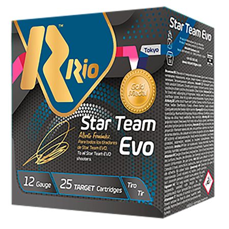 Rio Ammunition STT28LT75 Star Team EVO  12Gauge 2.75" 1oz 7.5Shot 25 Per Box/10 Case