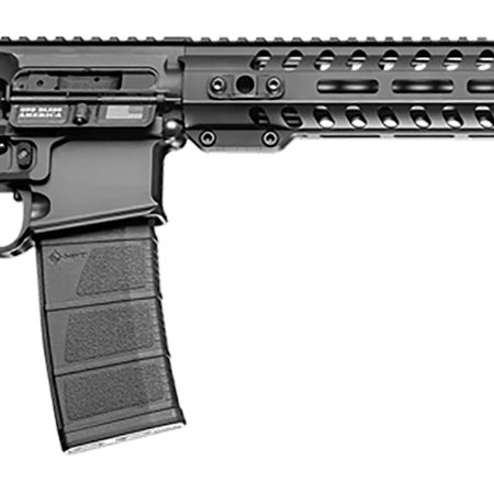 Patriot Ordnance Factory 01165 Renegade + *CA Compliant 5.56x45mm NATO 16.50" 10+1 Black Hard Coat Anodized Rec 14.50" M-Lok Black Nitride Barrel 6 Position MFT Stock Black Polymer MFT Grip