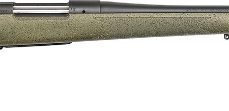 Bergara Rifles B14S107C B-14 Hunter 7mm-08 Rem 4+1 22", Graphite Black Cerakote Barrel, SoftTouch Green Speckled Stock