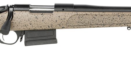 Bergara Rifles B14LM358C B-14 HMR 300 PRC 5+1 26" Graphite Black Cerakote Barrel, Black Speckled Brown Molded w/Mini-Chassis, Adjustable LOP & Cheek Piece Stock