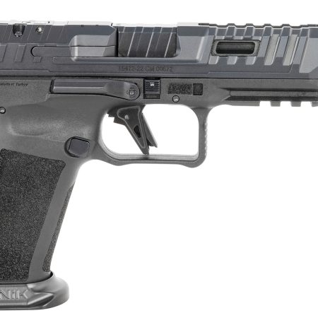 Canik HG6815N SFx Rival 9mm Luger 18+1 5" Black Steel Barrel, Dark Side Ported/Serrated Steel Slide, Polymer Frame w/Beavertail & Picatinny Rail, Ambidextrous