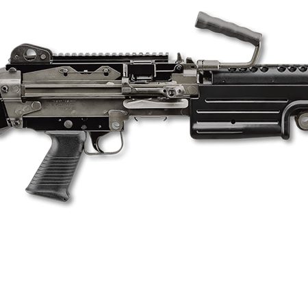 FN 46100171 M249S Para 5.56x45mm NATO  16.10" Barrel 30+1 Mag Or 200rd Belt Capacity, Black  Rotating & Telescoping Stock, Hydraulic Recoil Buffer, Non-Slip Buttplate, Optics Ready
