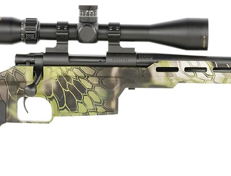 Howa HMXL65GKAC M1500 Mini Excel Lite 6.5 Grendel 5+1 20" Black Heavy Barrel, Kryptek Altitude Aluminum Receiver, Black Synthetic Adj Luth-AR Stock, Black Polymer Grip, Game Pro 4-12x40mm, Right Hand
