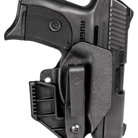 Mission First Tactical H2RUEC9AIWBM Minimalist Holster IWB Black Polymer Belt Clip Fits Ruger EC9/EC9s/LC9/LC9s Ambidextrous