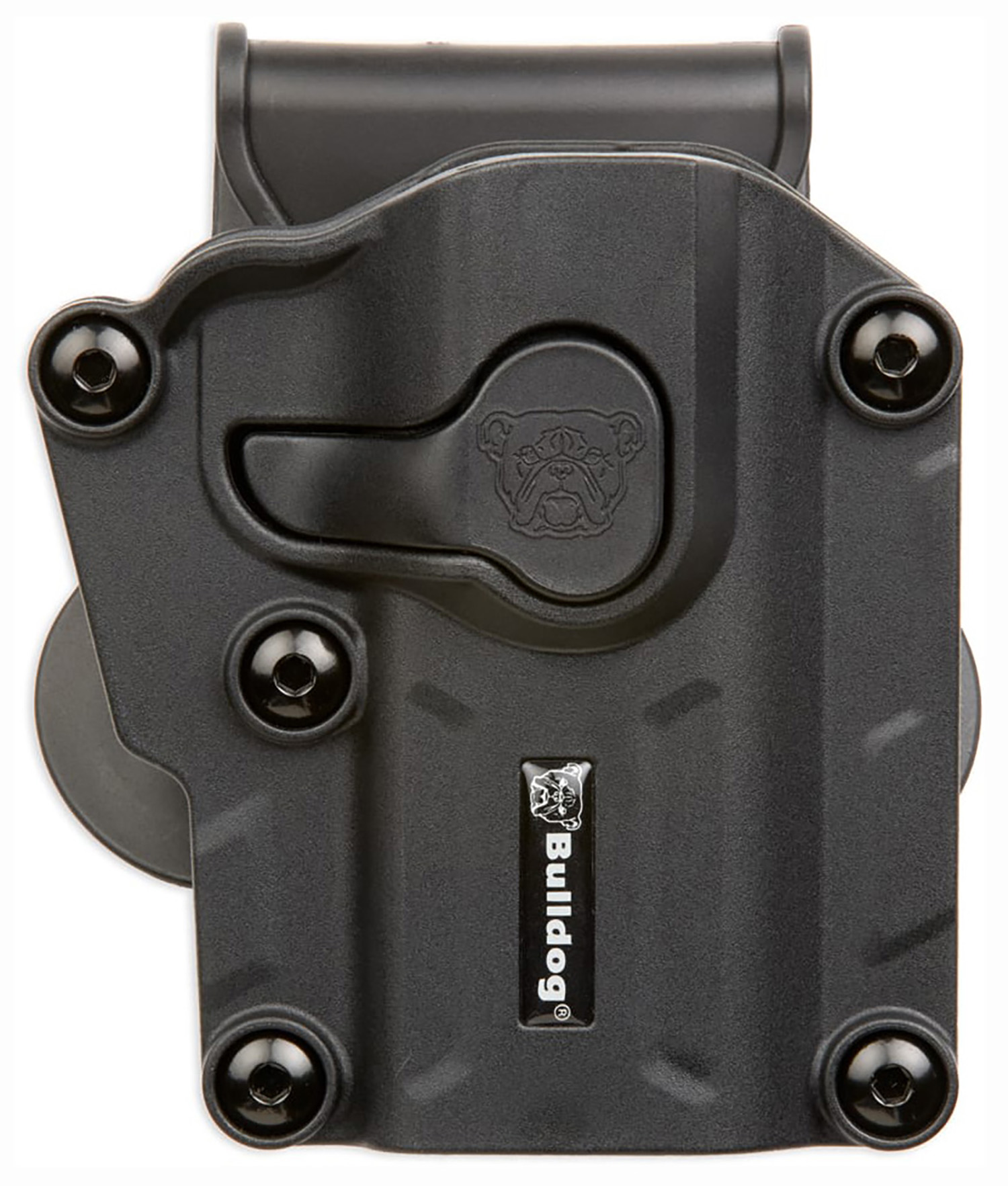 Bulldog MX001SC Max Multi Fit OWB Black Polymer Paddle Fits Sig P250/P320 Fits S&W M&P 9/40/45 Sub-Compact Right Hand