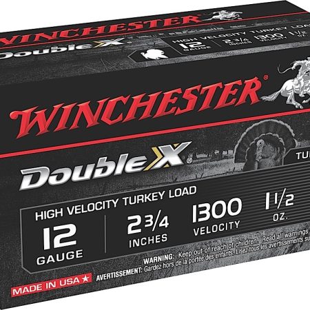 Winchester Ammo STH124 Double X High Velocity Turkey 12Gauge 2.75" 1 1/2oz 4Shot 10 Per Box/10 Case