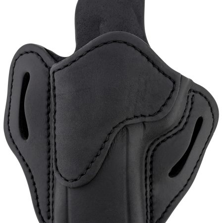 1791 Gunleather ORBH24SBLL BH2.4 Optic Ready OWB 2.4 Stealth Black Leather Belt Slide Fits Walther PPQ/Sig P320/Springfield XD-M Left Hand