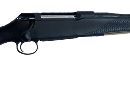 Sauer S1PAXT65P 100 Pantera XT Full Size 6.5 PRC 5+1 20" Black Cerakote Fluted Threaded Barrel, Black Cerakote Drilled & Tapped Steel Receiver, Black Max Synthetic Stock