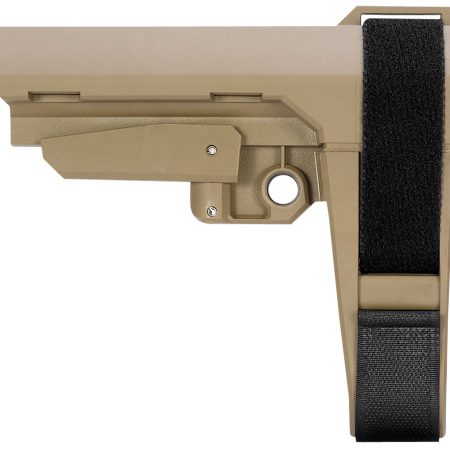 SB Tactical SBA3X02SB SBA3 X Flat Dark Earth Adjustable Synthetic AR-Platform