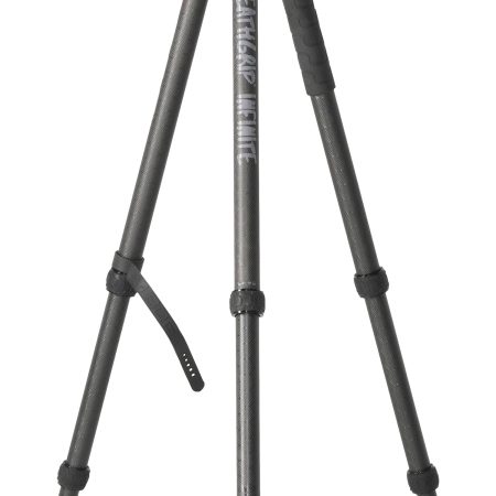 Bog-Pod 1163389 DeathGrip Infinite Tripod, Carbon Fiber with Black Finish, Ball Head Mount, Hybrid Foot & DeathGrip Clamping System 6.5"-59"