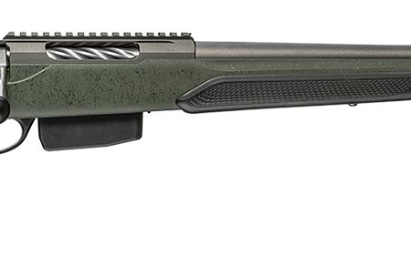 Tikka JRTXRSV331R10 T3x Super Varmint 300 Win Mag 5+1 23.70" Barrel, Tungsten Cerakote Metal Finish, Black Webbed Green Roughtech Stock