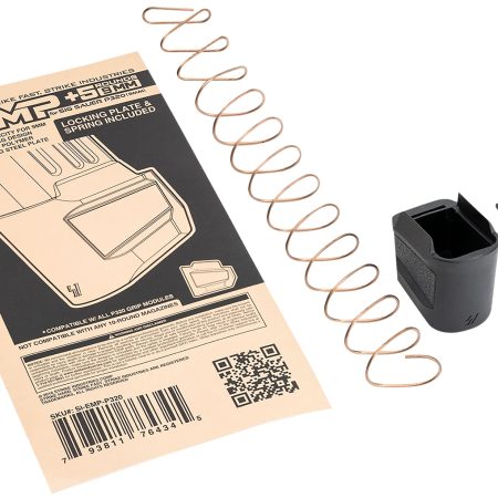 Strike Industries EMPP320 Enhanced Magazine Plate Enhanced Magazine Plate Extended +5rd 9mm Luger Black Polymer for Sig P320