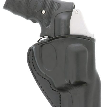 Galco SG158B Stinger  OWB Black Leather Belt Loop Fits S&W J Frame Fits Charter Arms Undercover Right Hand