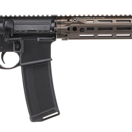 Daniel Defense 0219103270047 DD4 RIII 5.56x45mm NATO 16" 30+1, Black Rec/Furniture, OEM Stock & Grip, 12.50" FDE M-Lok Handgaurd, Ambi Controls