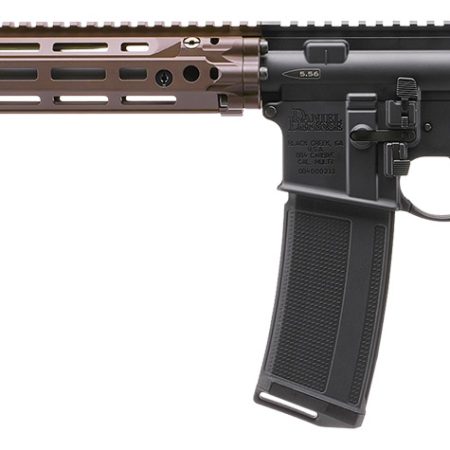 Daniel Defense 0219104238047 M4A1 RIII 5.56x45mm NATO 14.50" 30+1, Black Rec/Furniture, OEM Stock & Grip, 12.50" FDE M-Lok Handgaurd, Ambi Controls, Pinned & Welded Flash Hider