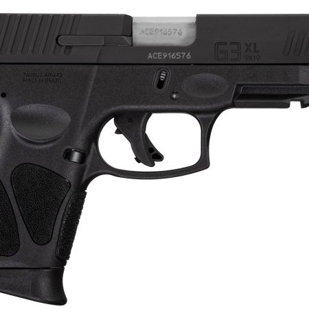 Taurus 1G3XLSR9041 G3XL  Compact Frame 9mm Luger 12+1 4" Matte Stainless Steel Barrel, Matte Black Tenifer Serrated Steel Slide, Black Polymer Frame w/Picatinny Rail, Black Polymer Grip, Right Hand