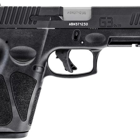 Taurus 1G3B94117 G3  9mm Luger 17+1 4" Barrel, Black Finish Picatinny Rail Frame, Serrated Matte Black Tenifer Steel Slide, Polymer Grip Includes 2 Mags
