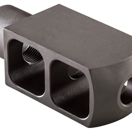 Alexander Arms MBEOTNKKIT Tank Muzzle Brake Kit Black Steel with 49/64-20 tpi Threads 3.50" OAL 1.50" Diameter for 50 Beowulf