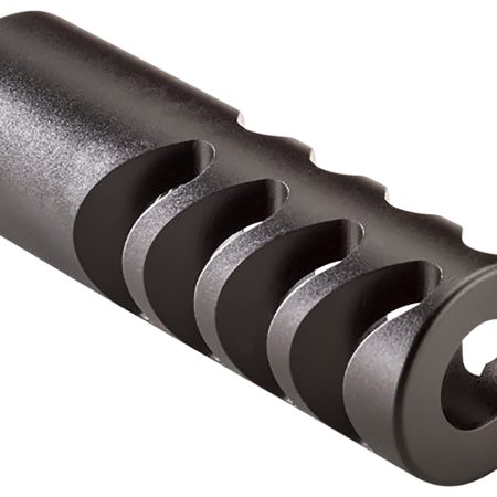 Alexander Arms MBMMB64KIT Millennium Muzzle Brake Kit Black Steel with 49/64-20 RH tpi Threads 4" OAL 3.50" Diameter for 50 Beowulf