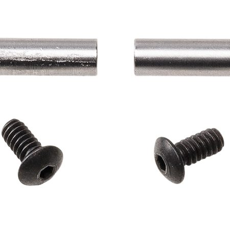 Rise Armament 12005 Anti-Walk Pin Set  Black Stainless Steel AR Platform