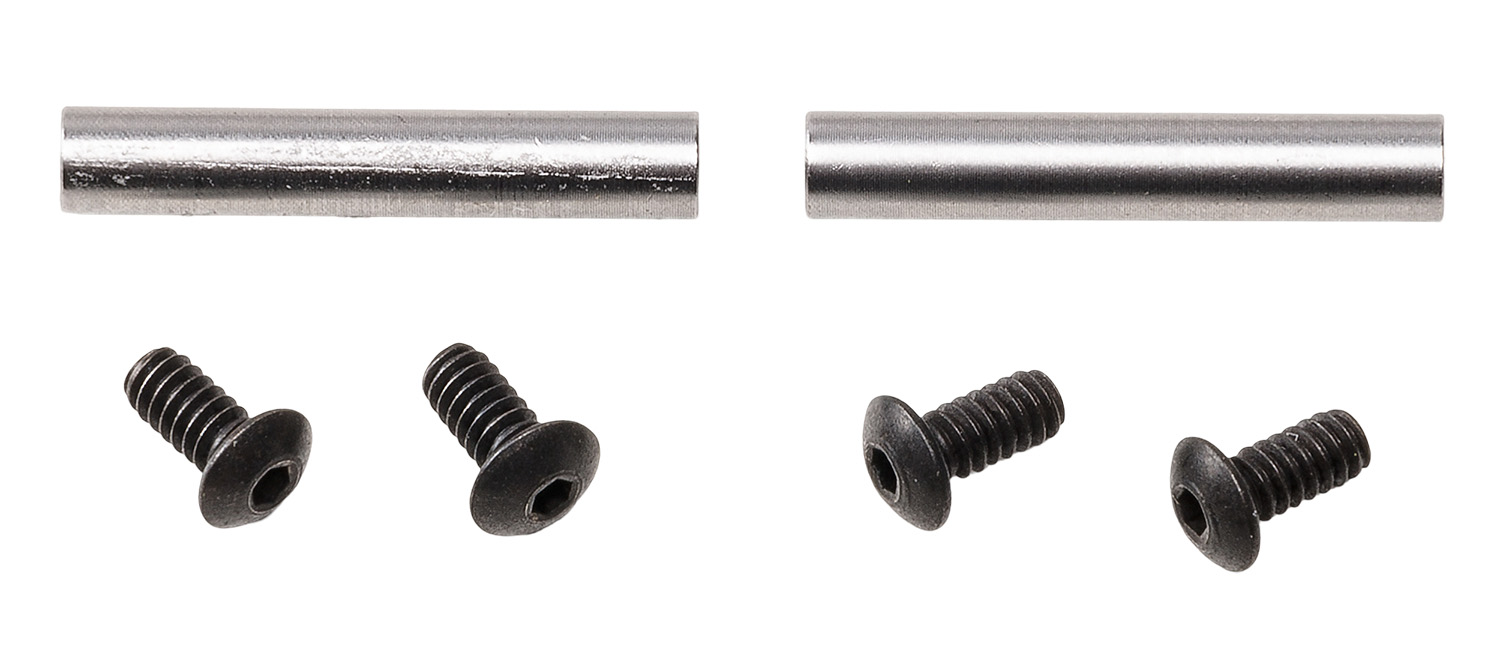 Rise Armament 12005 Anti-Walk Pin Set Black Stainless Steel AR Platform