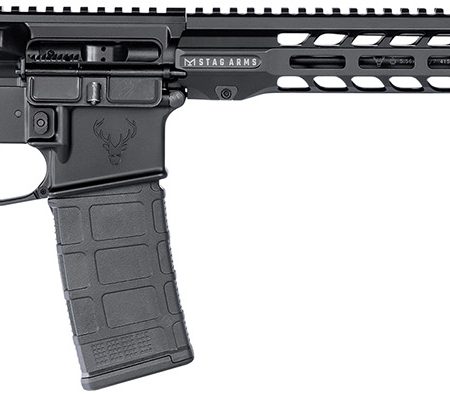 Stag Arms STAG15000142 Stag 15 Tactical 5.56x45mm NATO 16" Barrel, 30+1 Optic Ready, Overall Black, Magpul  Stock & MOE Grip Right Hand