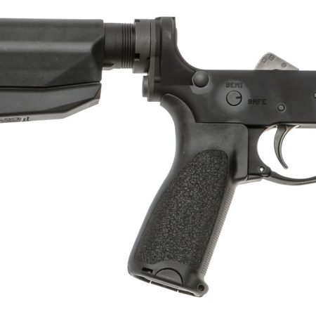 BCM LRGSTKMOD0BLK BCM Lower MOD 0 Multi-Caliber 7075-T6 Aluminum Black Synthetic Pistol Grip & Stock for AR-Platform