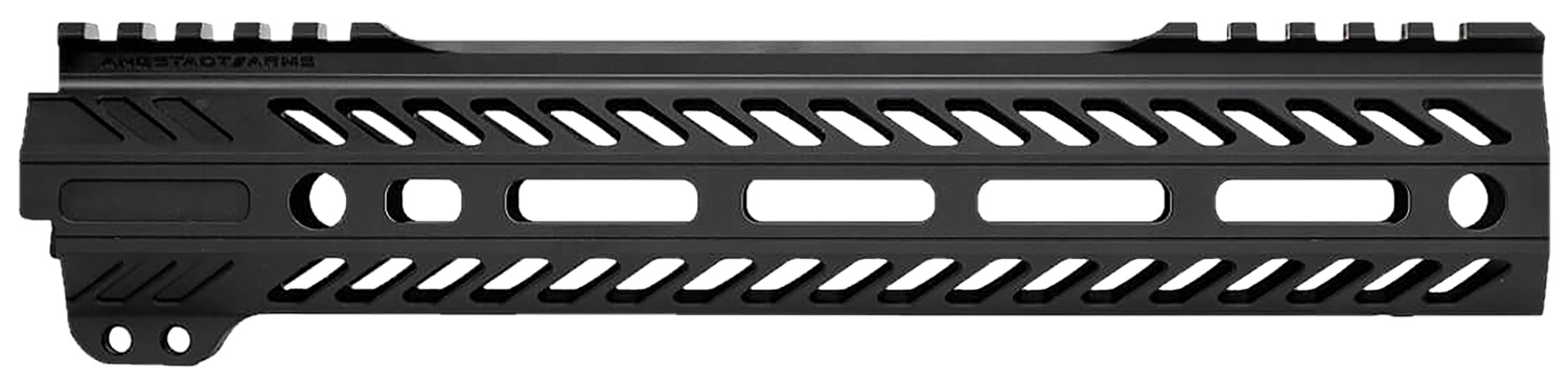 Angstadt Arms AA010HGMLT Ultra Light Handguard made of Aluminum with Black Anodized Finish, M-LOK Style, Picatinny Rail & 10" OAL for AR-15 Includes Hardware