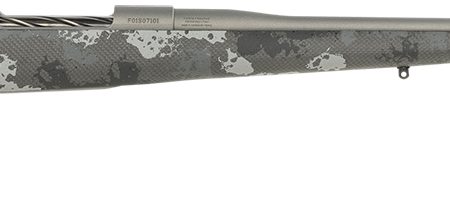 Fierce Firearms FSF7RM24TP Fury  Full Size 7mm Rem Mag 3+1 24" Stainless Match Grade Barrel, Gray Cerakote Steel Drilled & Tapped Receiver, Phantom Camo Fixed Synthetic Stock, Right Hand