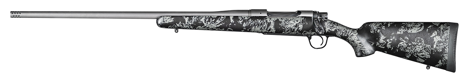 Christensen Arms 8010110700 Mesa FFT 6.5 Creedmoor 4+1 20" Threaded Barrel, Tungsten Gray Cerakote, Black with Gray Webbing Stock, Left Hand