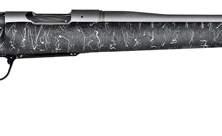Christensen Arms 8010201600 Mesa Long Range 300 PRC 3+1 26" Threaded Barrel, Tungsten Gray Cerakote, Black with Gray Webbing Stock
