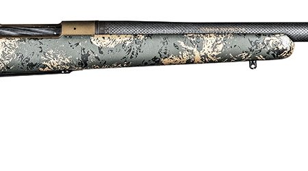 Christensen Arms 8010618600 Ridgeline FFT 22-250 Rem 4+1 20" Carbon Fiber/Threaded Barrel, Burnt Bronze Cerakote, Green with Black/Tan Accents Stock