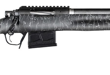 Christensen Arms CA10270482481 BA Tactical Long Range 308 Win 4+1 20" Carbon Fiber Barrel, Black Nitride Finish, Black with Gray Webbing Stock